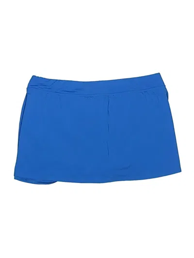 Pre-owned Lands' End Swimsuit Bottoms In Blue