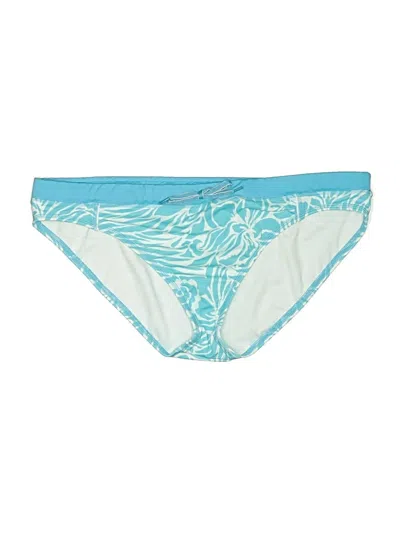 Pre-owned Lands' End Swimsuit Bottoms In Blue
