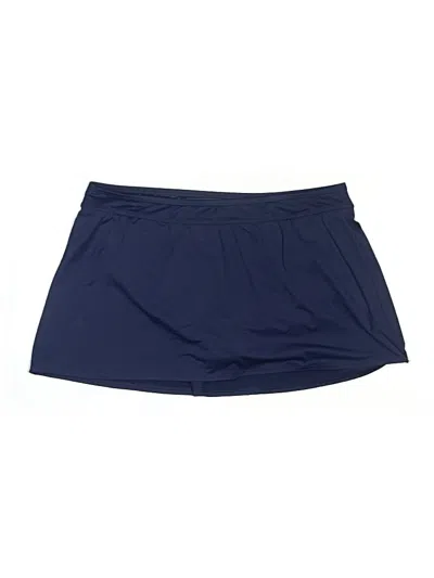 Pre-owned Lands' End Swimsuit Bottoms In Blue