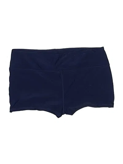Pre-owned Lands' End Swimsuit Bottoms In Blue