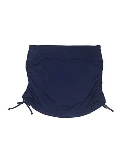 Pre-owned Lands' End Swimsuit Bottoms In Blue