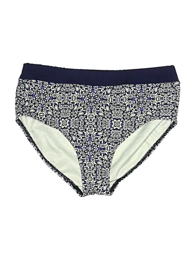 Pre-owned Lands' End Swimsuit Bottoms In Blue