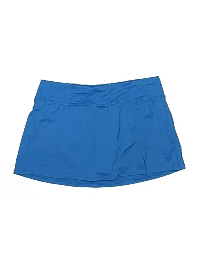 Pre-owned Lands' End Swimsuit Bottoms In Blue