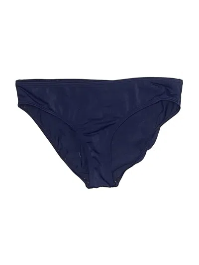 Pre-owned Lands' End Swimsuit Bottoms In Blue