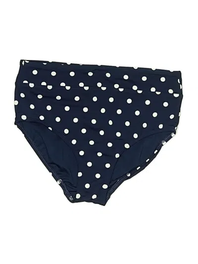 Pre-owned Lands' End Swimsuit Bottoms In Blue