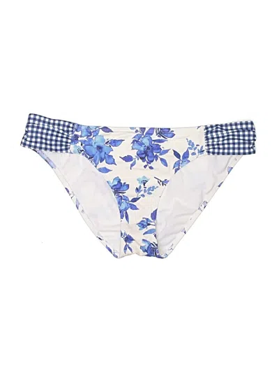 Pre-owned Lands' End Swimsuit Bottoms In Blue