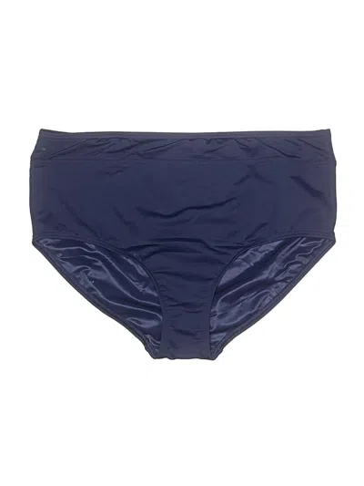 Pre-owned Lands' End Swimsuit Bottoms In Blue