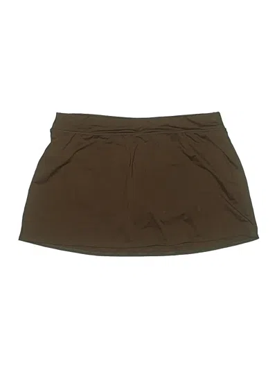 Pre-owned Lands' End Swimsuit Bottoms In Brown