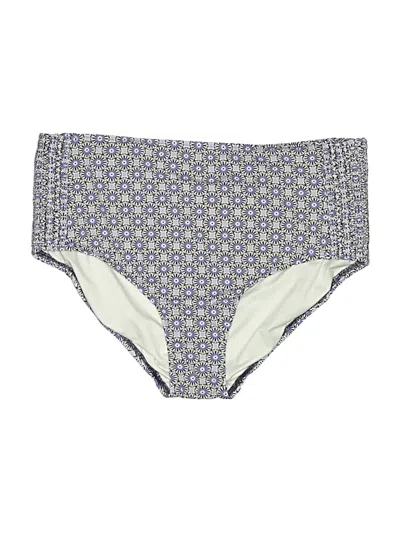 Pre-owned Lands' End Swimsuit Bottoms In Gray