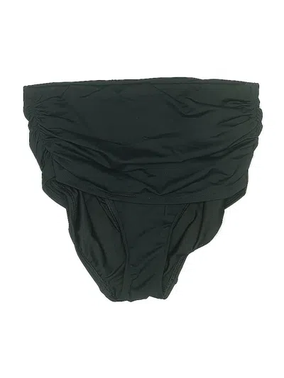 Pre-owned Lands' End Swimsuit Bottoms In Green