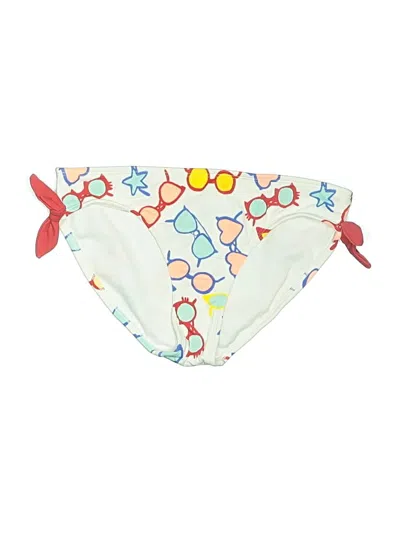 Pre-owned Lands' End Swimsuit Bottoms In Ivory