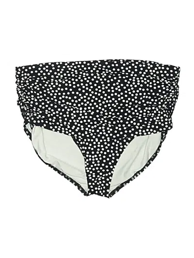 Pre-owned Lands' End Swimsuit Bottoms In Ivory
