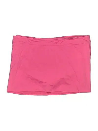 Pre-owned Lands' End Swimsuit Bottoms In Pink