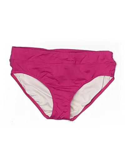 Pre-owned Lands' End Swimsuit Bottoms In Pink