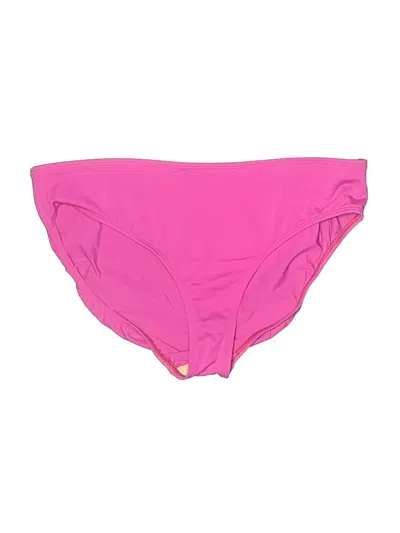 Pre-owned Lands' End Swimsuit Bottoms In Pink