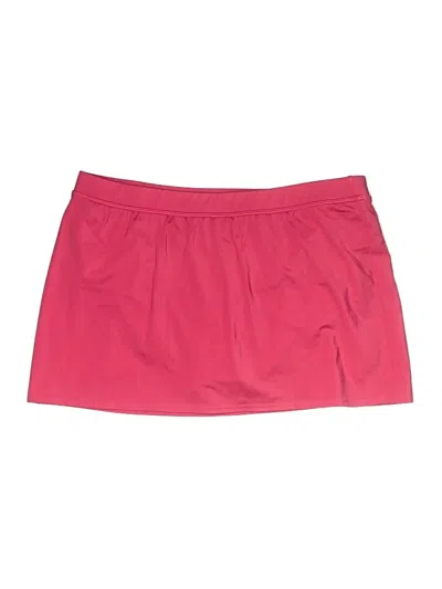 Pre-owned Lands' End Swimsuit Bottoms In Pink