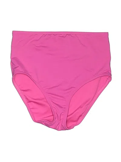 Pre-owned Lands' End Swimsuit Bottoms In Pink