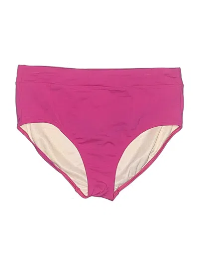 Pre-owned Lands' End Swimsuit Bottoms In Pink
