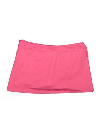 Pre-owned Lands' End Swimsuit Bottoms In Pink