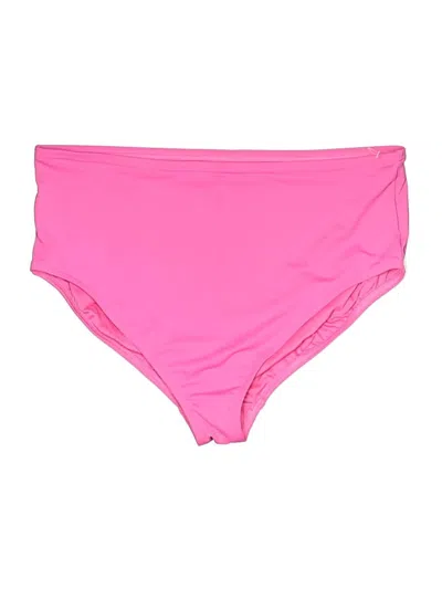 Pre-owned Lands' End Swimsuit Bottoms In Pink