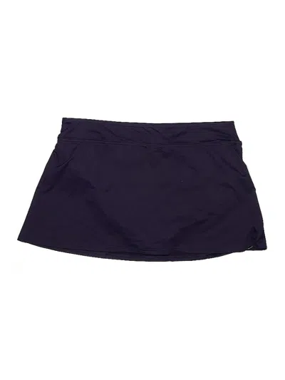 Pre-owned Lands' End Swimsuit Bottoms In Purple