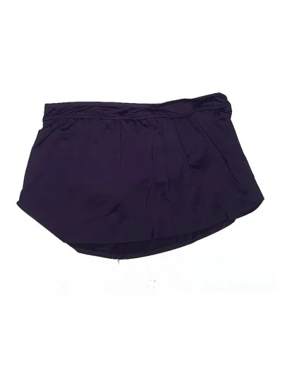 Pre-owned Lands' End Swimsuit Bottoms In Purple