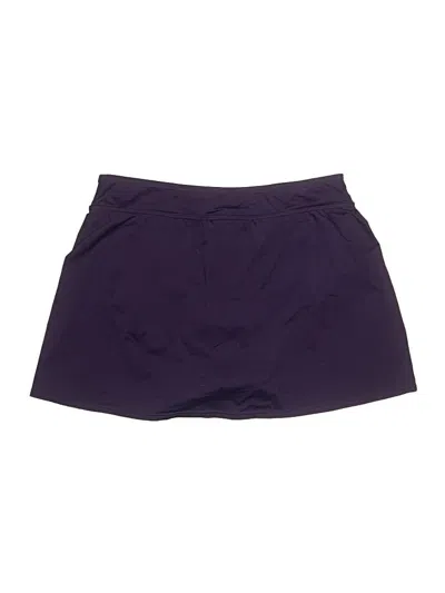 Pre-owned Lands' End Swimsuit Bottoms In Purple