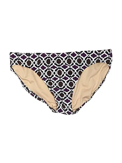 Pre-owned Lands' End Swimsuit Bottoms In Purple
