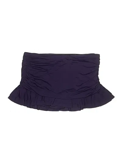 Pre-owned Lands' End Swimsuit Bottoms In Purple