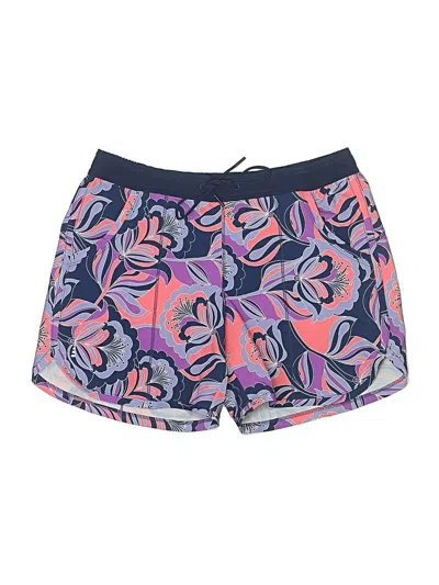 Pre-owned Lands' End Swimsuit Bottoms In Purple