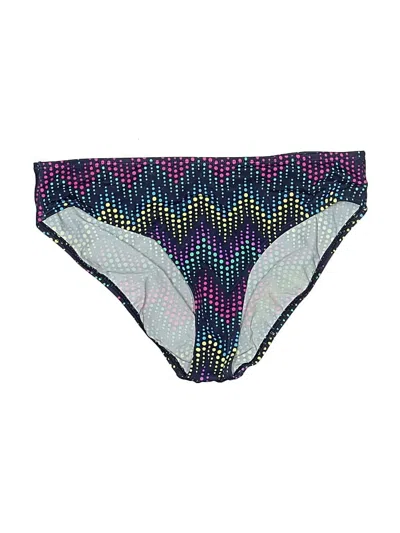 Pre-owned Lands' End Swimsuit Bottoms In Purple