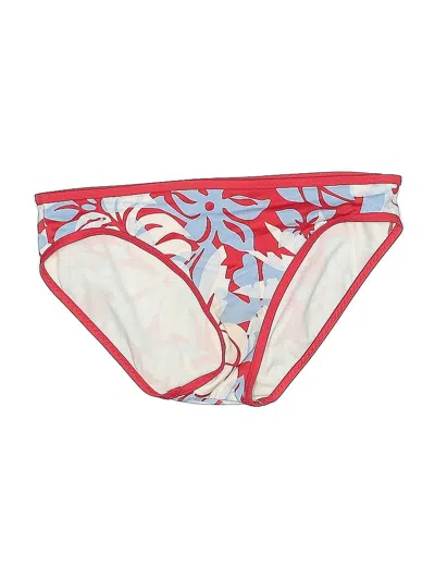 Pre-owned Lands' End Swimsuit Bottoms In Red