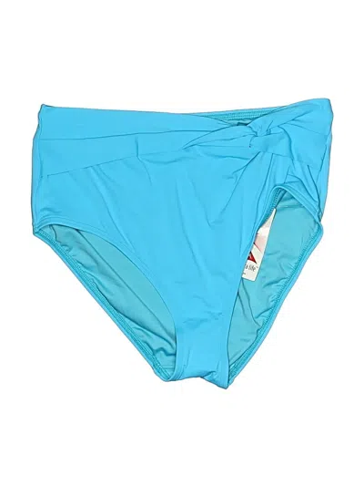 Lands' End Swimsuit Bottoms In Teal