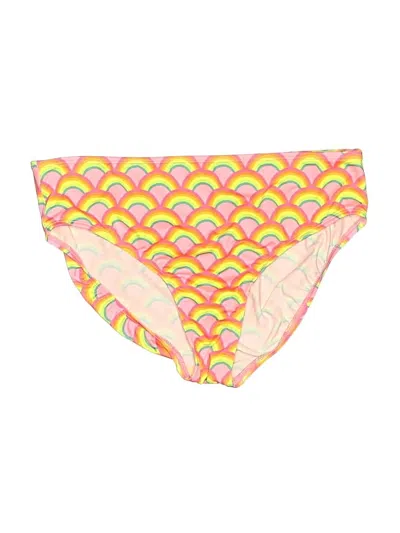 Pre-owned Lands' End Swimsuit Bottoms In Yellow