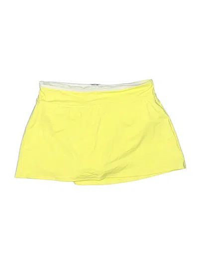 Pre-owned Lands' End Swimsuit Bottoms In Yellow