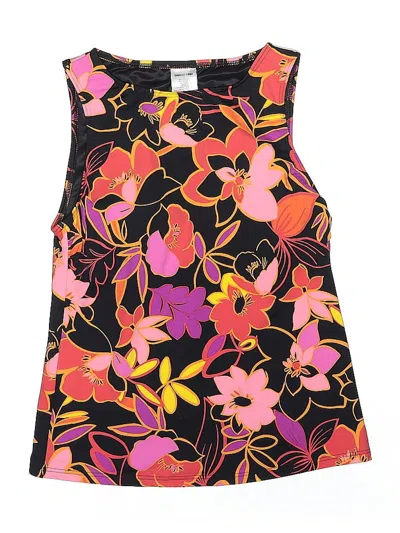 Pre-owned Lands' End Swimsuit Cover Up In Black