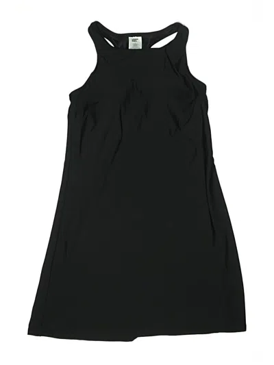Pre-owned Lands' End Swimsuit Cover Up In Black