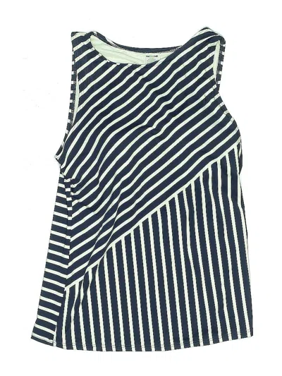 Pre-owned Lands' End Swimsuit Cover Up In Blue