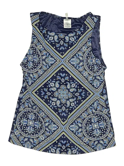 Pre-owned Lands' End Swimsuit Cover Up In Blue