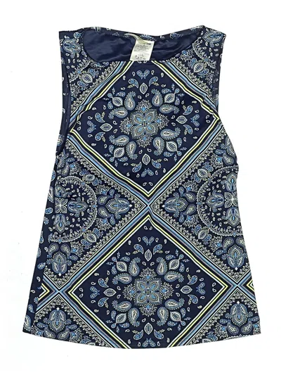 Pre-owned Lands' End Swimsuit Cover Up In Blue