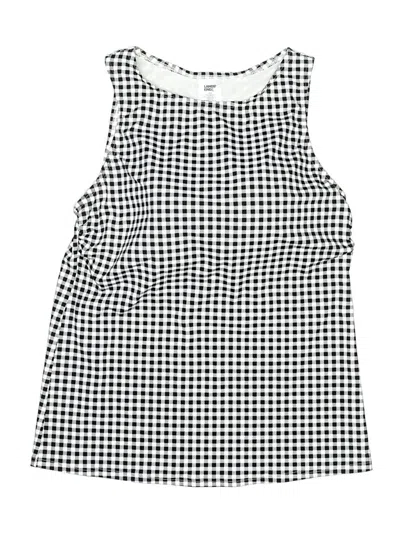 Pre-owned Lands' End Swimsuit Cover Up In Gray