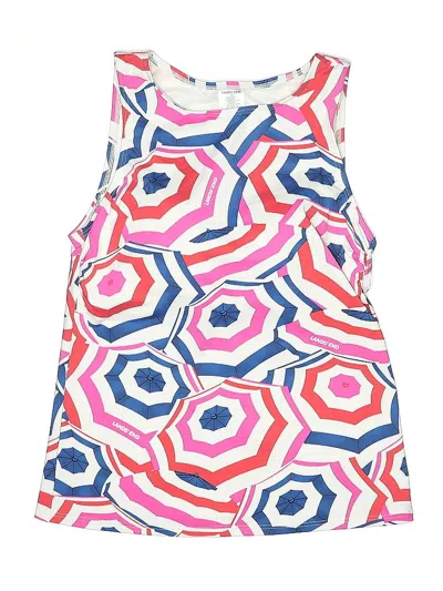 Pre-owned Lands' End Swimsuit Cover Up In Pink