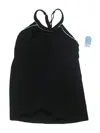 Lands' End Swimsuit Top Black Swimwear In Black