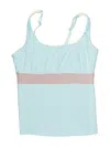 Lands' End Swimsuit Top Blue Swimwear In Blue