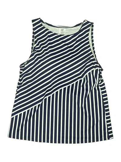 Pre-owned Lands' End Swimsuit Top Blue Swimwear