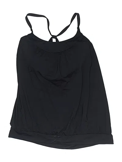 Pre-owned Lands' End Swimsuit Top Blue Swimwear