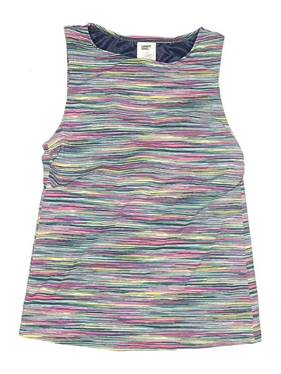 Pre-owned Lands' End Swimsuit Top Purple Swimwear