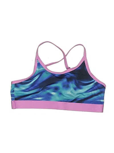 Pre-owned Lands' End Swimsuit Top Purple Swimwear
