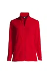 Lands' End Tall Anyweather Fleece Full Zip Jacket In Multi