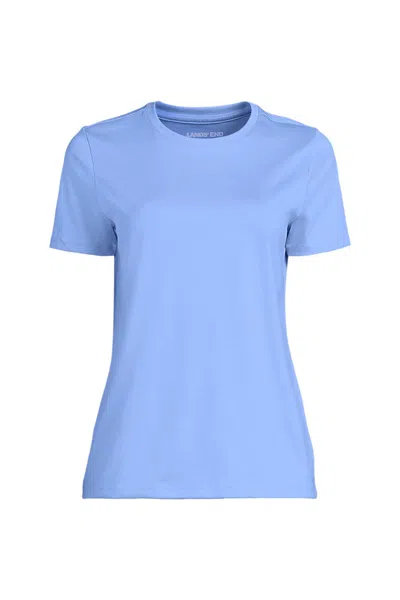 Lands' End Tall Supima Cotton Crewneck T-shirt In Multi